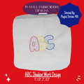 ABC Shadow Work Mini Embroidery design (Digital Download)