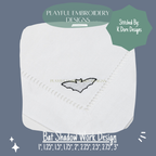 Bat Mini Shadow Work Machine Embroidery Design, Halloween Mini Shadow Work Design, Digital Download