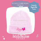 Butterfly Mini Machine Embroidery Design (Digital Download)