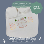 Candy Corn Mini Shadow Work Machine Embroidery Design, Halloween Mini Shadow Work Design, Candy Corn Design, Digital Download