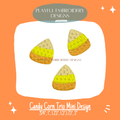 Candy Corn Trio Mini Embroidery Design for Machine Embroidery (Digital File)