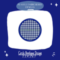 Circle Applique Design for Machine Embroidery (Digital Download)