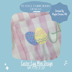 Easter Egg Mini Embroidery Design for Machine Embroidery (Digital Download)