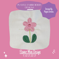Flower Fill Stitch Machine Embroidery Design (Digital Download)