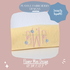 Daisy Mini Fill Machine Embroidery Design (Digital Download)
