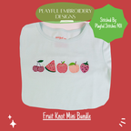 Fruit Knot Mini Bundle Machine Embroidery Design (Digital Download)