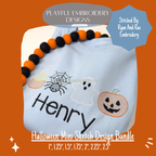 Halloween Mini Sketch Bundle Machine Embroidery Design, Bundle of Halloween Mini Sketch Designs for Machine Embroidery, Ghost Mini