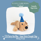 ITH Mini Party Hat Machine Embroidery Design (Digital Download)