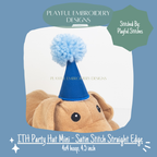 ITH Mini Party Hat Machine Embroidery Design (Digital Download)