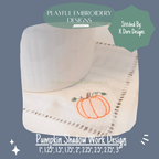 Pumpkin Mini Shadow Work Machine Embroidery Design, Halloween Mini Shadow Work Design, Pumpkin Design, Digital Download