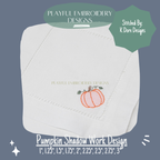 Pumpkin Mini Shadow Work Machine Embroidery Design, Halloween Mini Shadow Work Design, Pumpkin Design, Digital Download