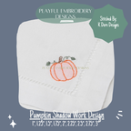 Pumpkin Mini Shadow Work Machine Embroidery Design, Halloween Mini Shadow Work Design, Pumpkin Design, Digital Download