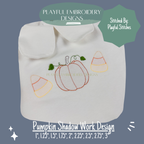 Pumpkin Mini Shadow Work Machine Embroidery Design, Halloween Mini Shadow Work Design, Pumpkin Design, Digital Download