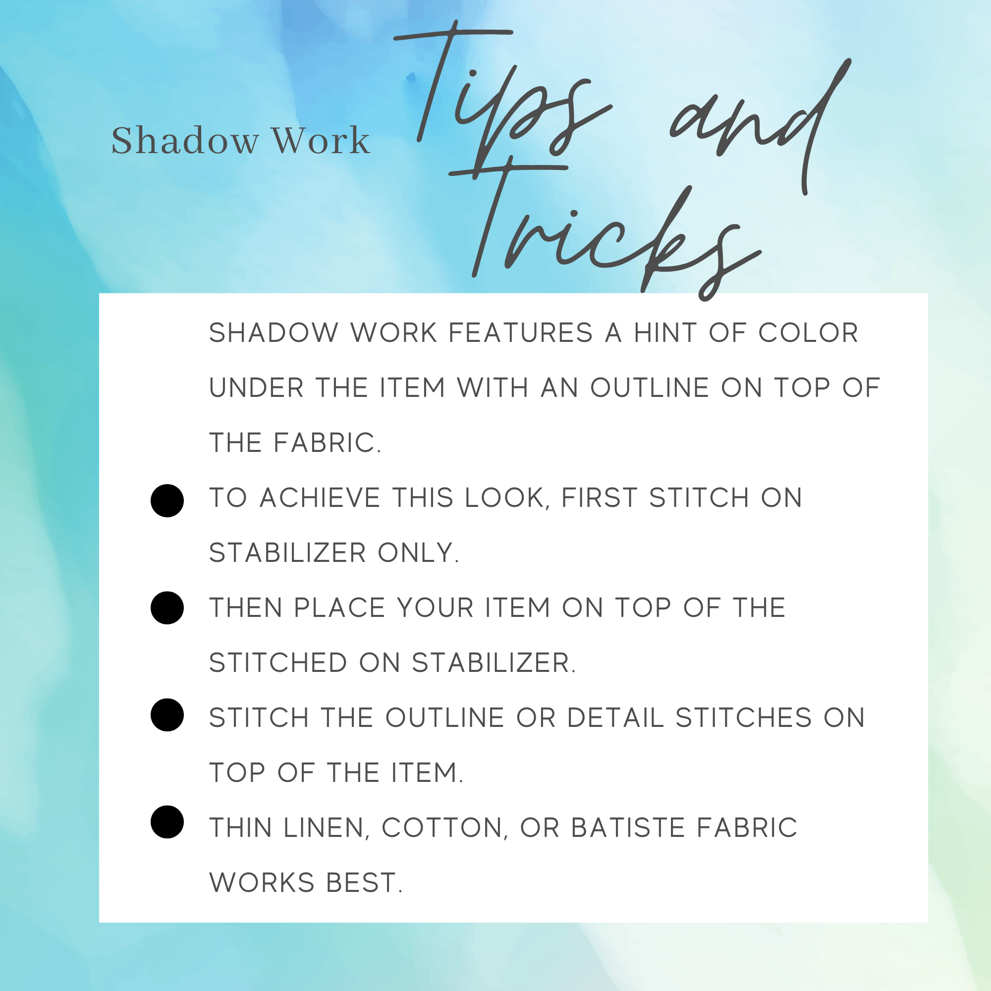 Tulip Flower Shadow Work Design for Machine Embroidery (Digital Download)