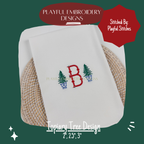 Christmas Tree Topiary Design for Machine Embroidery, Digital Download