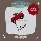 Vintage Truck Mini Design for Machine Embroidery (Digital Download)