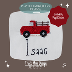 Vintage Truck Mini Design for Machine Embroidery (Digital Download)