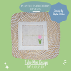 Tulip Flower Mini Embroidery Design (Digital Download)