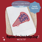 Megaphone Satin Stitch Applique Design for Machine Embroidery, Team Spirit Embroidery Design, Cheerleader Design, Satin Stitch Applique