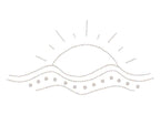 Beach, Waves, and Sun Scene Machine Embroidery Design, Beach Embroidery Design, Summer Embroidery Design