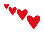 Scalloped Heart Embroidery Design, Single Heart Machine Embroidery Design