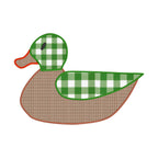 Mallard Duck Applique Machine Embroidery Design, Duck Hunting Applique Design, Satin Stitch Applique Stitch, Quick Stitch