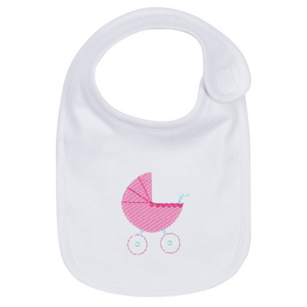 Mini Baby Carriage Machine Embroidery Design, Mini Baby Pram Embroidery Design, 2" Embroidery Design