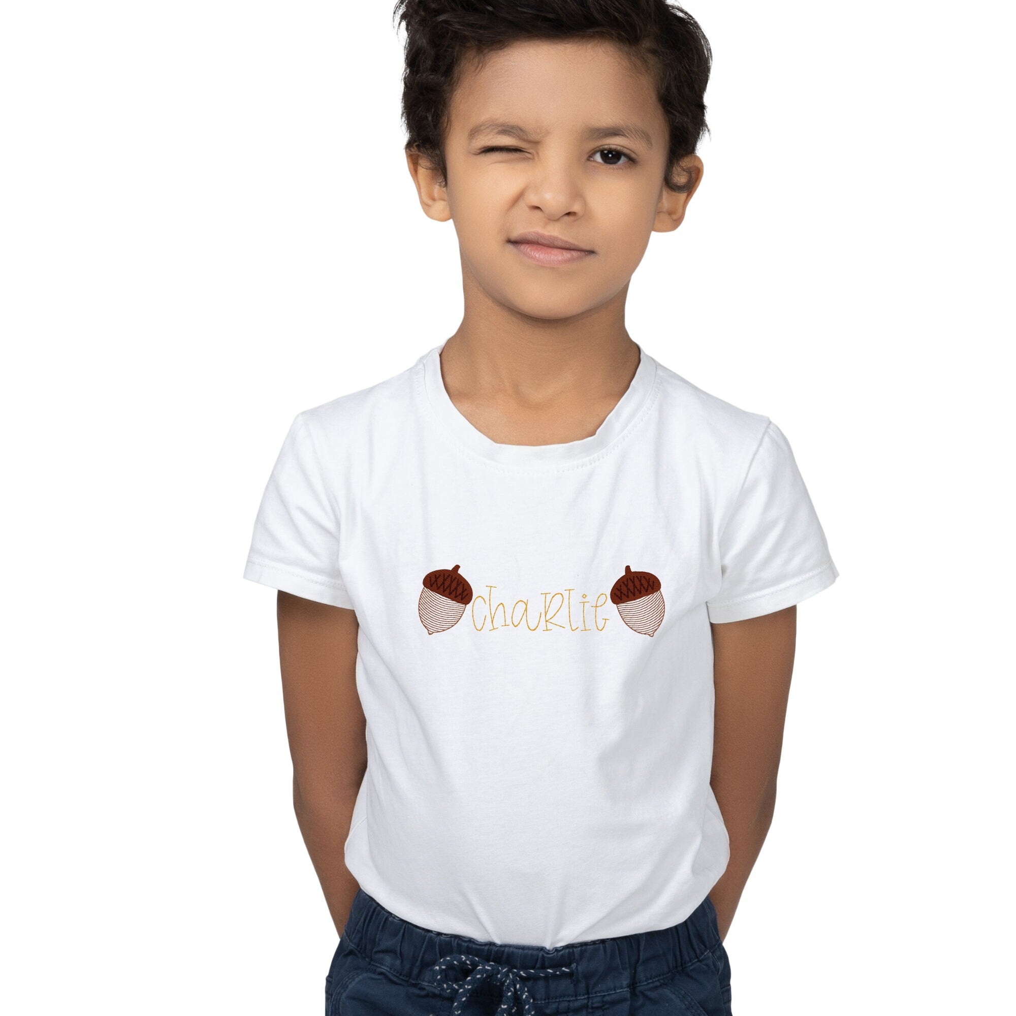 Sketch Fall Acorn Machine Embroidery Design, Fall Embroidery Design, Acorn Sketch Machine Embroidery Design