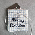 In The Hoop Drawstring Bag Machine Embroidery Design, Simple ITH Bag, In the Hoop Gift Bag 4x4, 5x7, 6x10