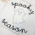 Ghost Outline Machine Embroidery Design, Bean Stitch Ghost Design, Quick Stitch Ghost Embroidery Design