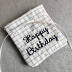 In The Hoop Drawstring Bag Machine Embroidery Design, Simple ITH Bag, In the Hoop Gift Bag 4x4, 5x7, 6x10