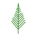 Simple Christmas Tree Machine Embroidery Design, Holiday Tree Machine Embroidery Design, 4x4 hoop, 5x7 hoop