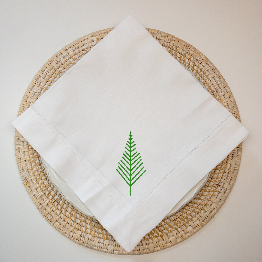 Simple Christmas Tree Machine Embroidery Design, Holiday Tree Machine Embroidery Design, 4x4 hoop, 5x7 hoop