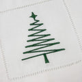 Zig Zag Satin Stitch Christmas Tree Machine Embroidery Design in multiple sizes