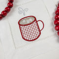 Mug of Hot Chocolate Machine Embroidery Design, Hot Cocoa Embroidery Design, Cozy Embroidery