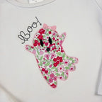 Girl Ghost Applique Machine Embroidery Design, Applique Ghost Design, Quick Stitch Applique Ghost Embroidery Design, Girly Ghost Design