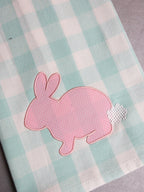 Bunny Applique Machine Embroidery Design, Simple Bunny Outline Applique Design, Easter Bunny Applique, Quick Stitch Bunny Machine Embroidery