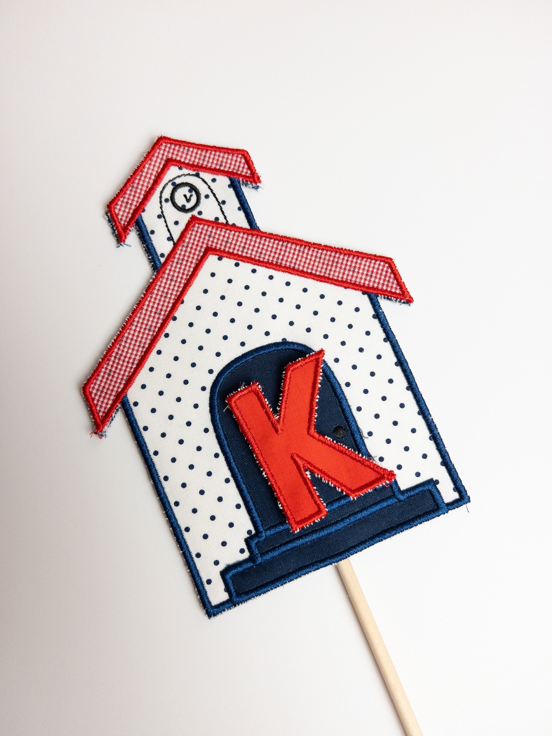 In The Hoop Satin Stitch School Machine Embroidery Design, Back to School Photo Wand Embroidery Design, ITH School Wand