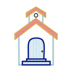 In The Hoop Satin Stitch School Machine Embroidery Design, Back to School Photo Wand Embroidery Design, ITH School Wand