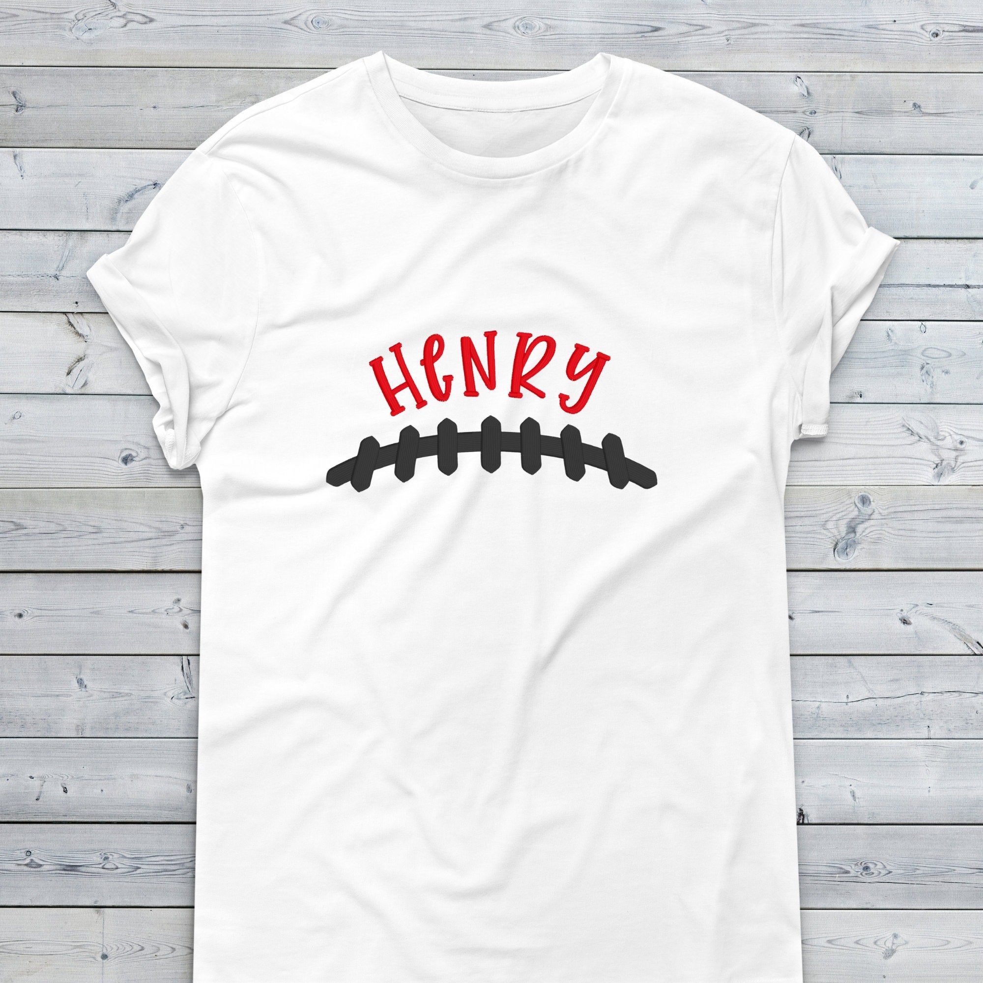 Football Laces Machine Embroidery Design, Quick Stitch Football Embroidery Design, Football Frame Machine Embroidery Design