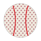 Baseball Bean Stitch Applique Design, Quick Stitch Baseball Embroidery Design, Bean Stitch Baseball Design