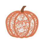 Pumpkin Applique Machine Embroidery Design, Applique Pumpkin Design, Simple Pumpkin Design