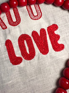 Love Machine Embroidery Design, Love Chain Stitch Fill Machine Embroidery Design, 7 sizes 3"-6", Chain Stitch Design