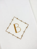 Bamboo Inspired Monogram Frame Machine Embroidery Design, 4x4, 5x7, 6x10, 8x8, Chinoiserie Monogram Frame Design