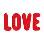 Love Machine Embroidery Design, Love Chain Stitch Fill Machine Embroidery Design, 7 sizes 3"-6", Chain Stitch Design