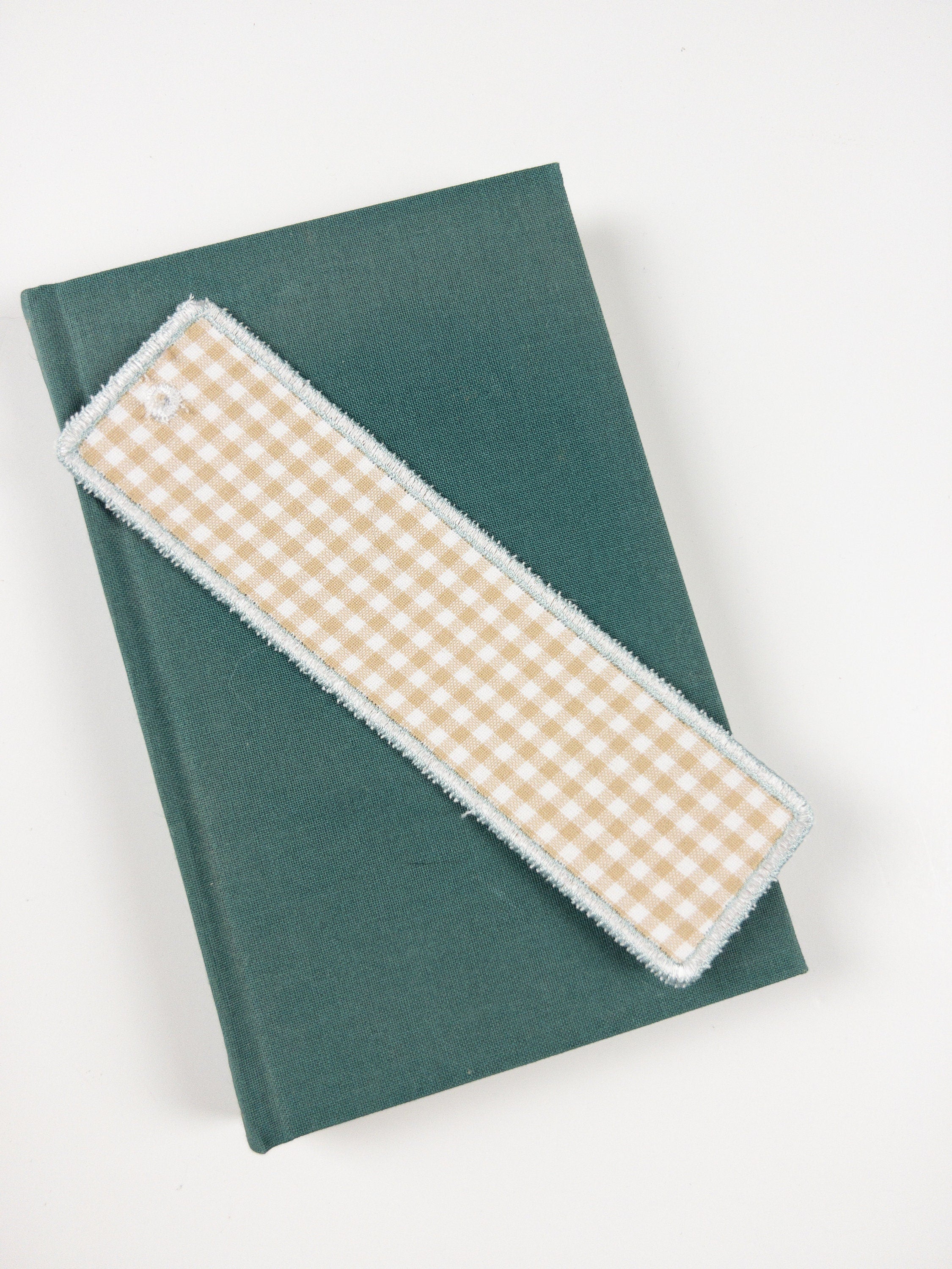 In The Hoop Bookmark Machine Embroidery Design, Simple ITH Bookmark, Rectangle Bookmark, 4x4, 5x7 hoop