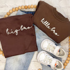 Sibling Bundle Machine Embroidery Design, Satin Stitch Design, Embroidery Design, Big Brother Embroidery Design, Big Sister Design