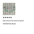 In The Hoop Shamrock Banner Machine Embroidery Design, ITH St. Patrick's Day Banner, ITH Banner Design, Digital Design