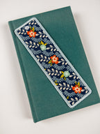 In The Hoop Bookmark Machine Embroidery Design, Simple ITH Bookmark, Rectangle Bookmark, 4x4, 5x7 hoop
