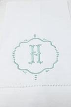 Satin Stitch Fancy Monogram Frame for Machine Embroidery, Wide monogram Frame, Vintage Inspired Monogram Frame Design